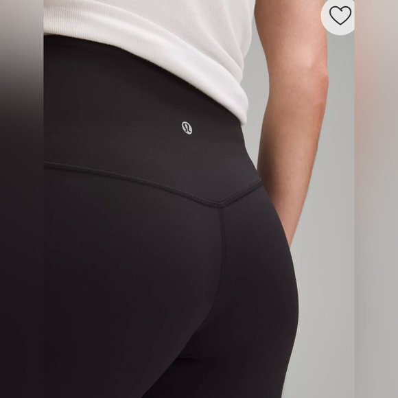 Lululemon Black Leggings High-Rise 28” - Picture 5 of 5